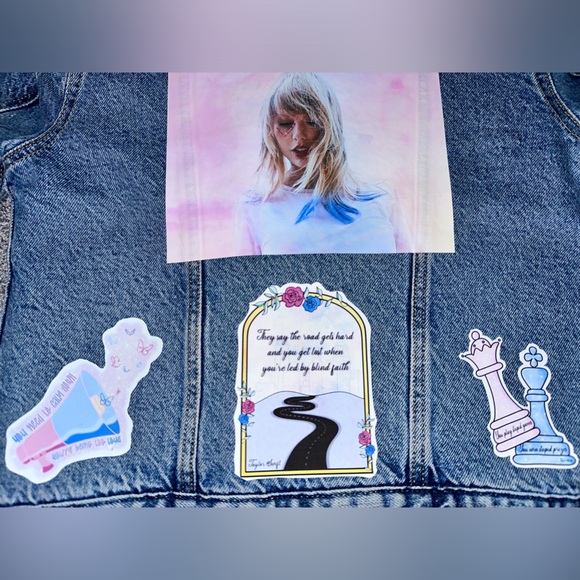 Custom Swift Sherpa/jean jacket - Picture 7 of 15